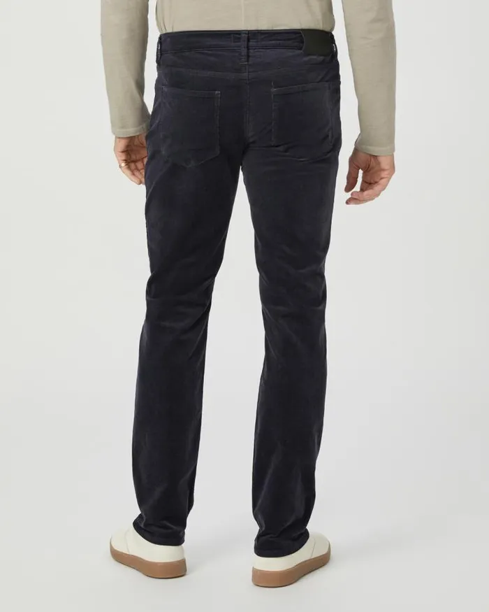 Pants and Joggers Men PAIGE Lennox Slim Pant 8211 Deep Anchor Corduroy Pants and Joggers Men PAIGE Lennox Slim Pant 8211 Deep Anchor Corduroy