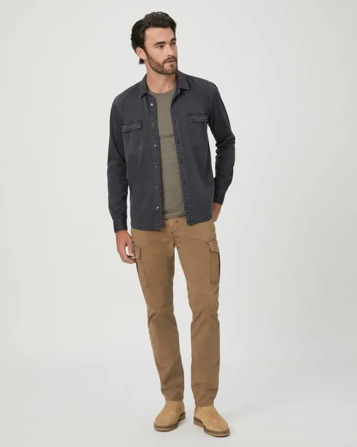 Pants and Joggers Men PAIGE Ronin Cargo Pant 8211 Dusty Trail