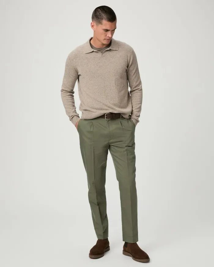 Pants and Joggers Men PAIGE Shultz Trouser 8211 Aged Moss Pants and Joggers Men PAIGE Shultz Trouser 8211 Aged Moss