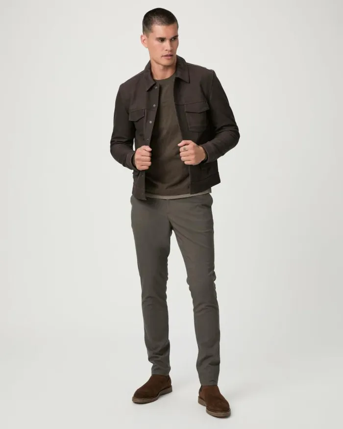 Pants and Joggers Men PAIGE Stafford Trouser 8211 Dark Everglade
