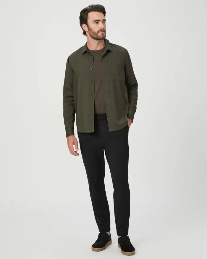 Pants and Joggers Men PAIGE Tuller Pant 8211 Black