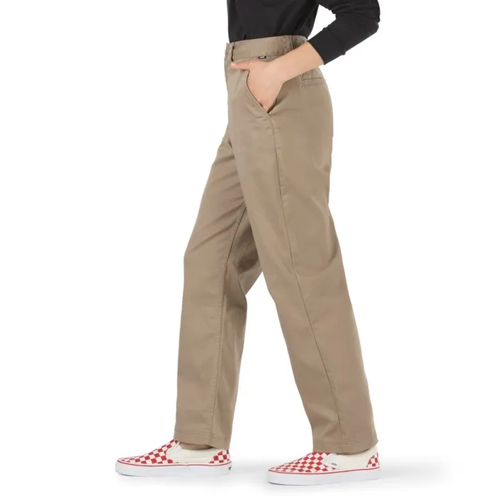 Pants and Leggings Women Vans Authentic Chino Pant Military Khaki Pants and Leggings Women Vans Authentic Chino Pant Military Khaki