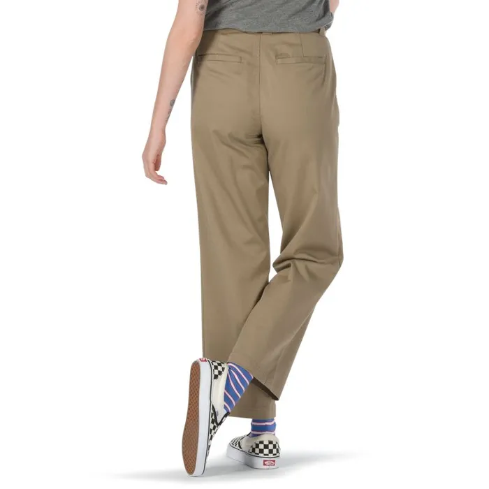 Pants and Leggings Women Vans Authentic Chino Pant Military Khaki Pants and Leggings Women Vans Authentic Chino Pant Military Khaki
