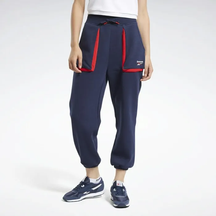 Pants and Sweatpants Womens Reebok Classics Joggers Vector Navy