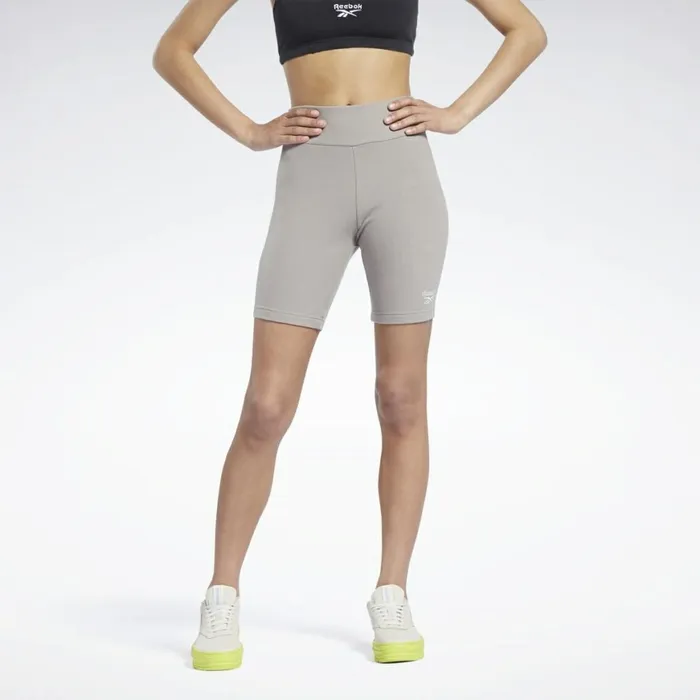 Pants and Sweatpants Womens Reebok Classics Legging Shorts Boulder Grey