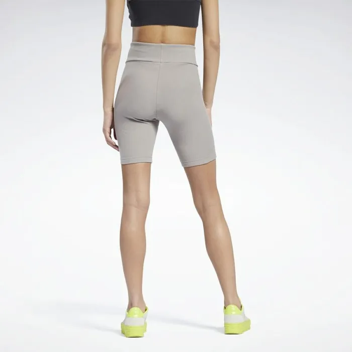 Pants and Sweatpants Womens Reebok Classics Legging Shorts Boulder Grey