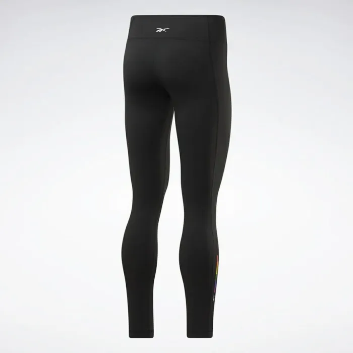 Pants and Sweatpants Womens Reebok Lux Bold Pride Tights Black