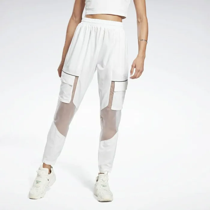 Pants and Sweatpants Womens Reebok Wonder Woman Track Pants White