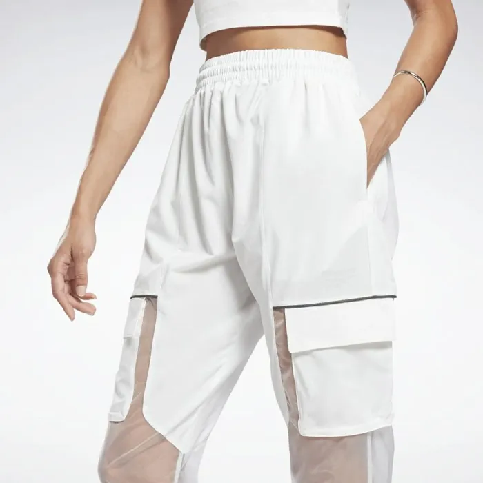 Pants and Sweatpants Womens Reebok Wonder Woman Track Pants White