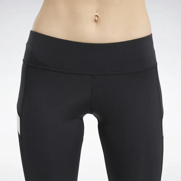Pants and Sweatpants Womens Reebok Workout Ready Mesh Capri Tights Black