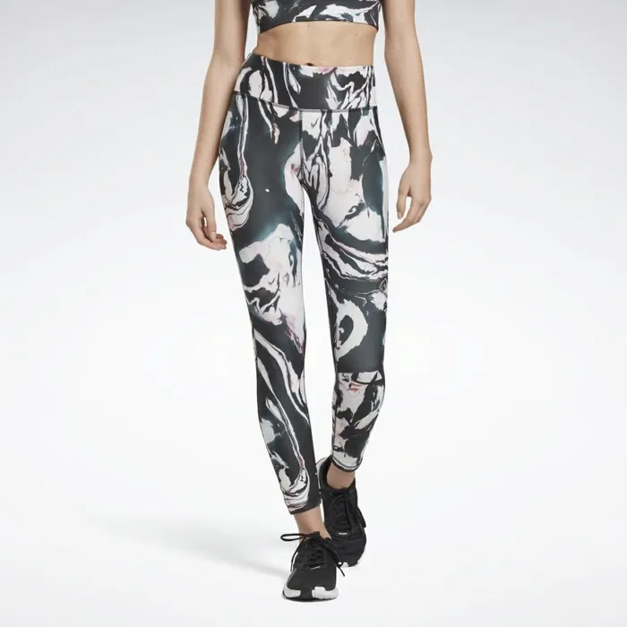 Pants and Sweatpants Womens Reebok X Baandsh Redy Lux Bold 78 Tights Black