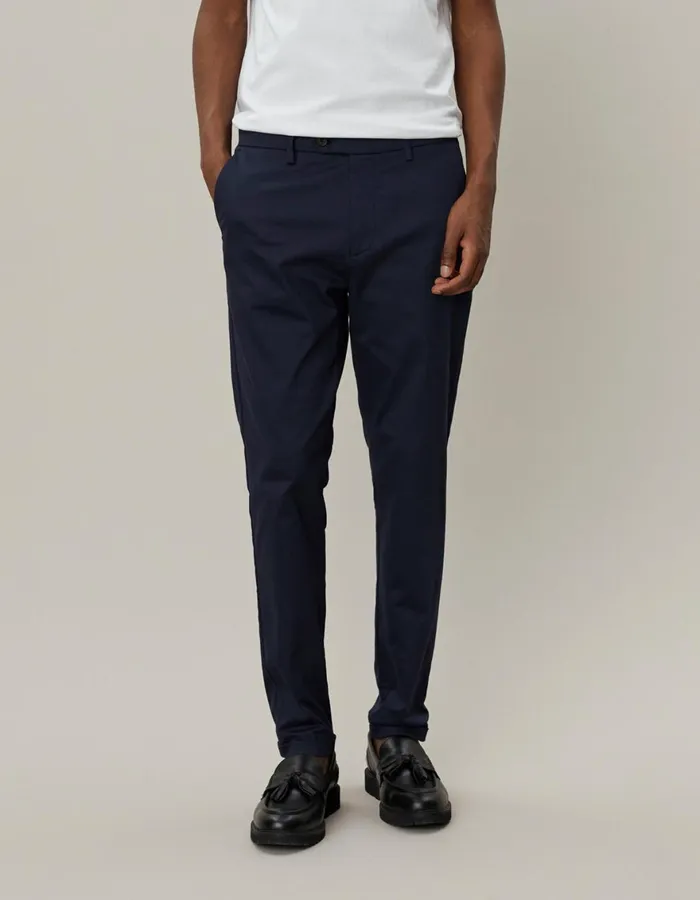 Pants Men Les Deux Como Cotton Suit Pants 8211 Dark Navy