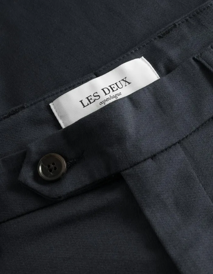 Pants Men Les Deux Como Cotton Suit Pants 8211 Dark Navy