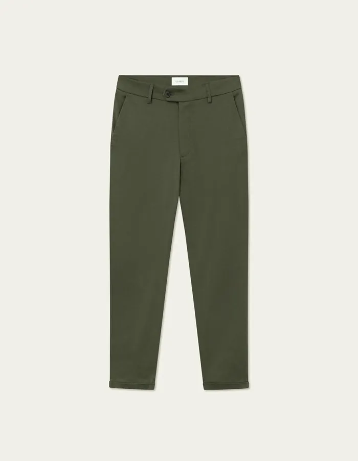 Pants Men Les Deux Como Cotton Suit Pants 8211 Olive Night