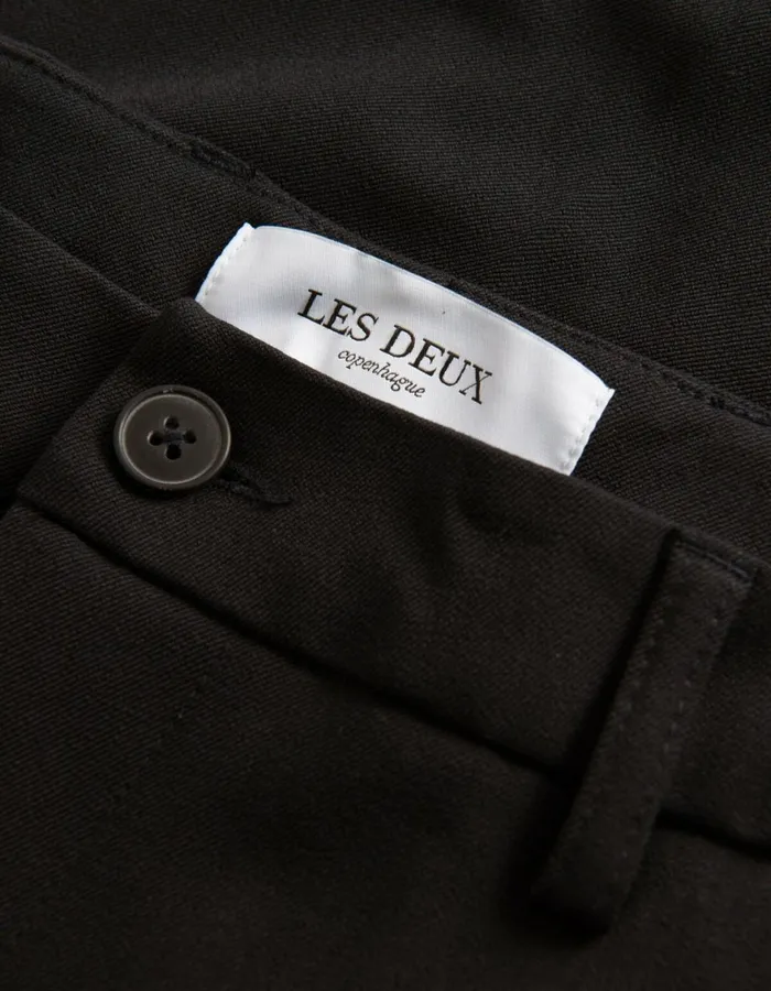 Pants Men Les Deux Como Reg Suit Pants 8211 BlackBlack
