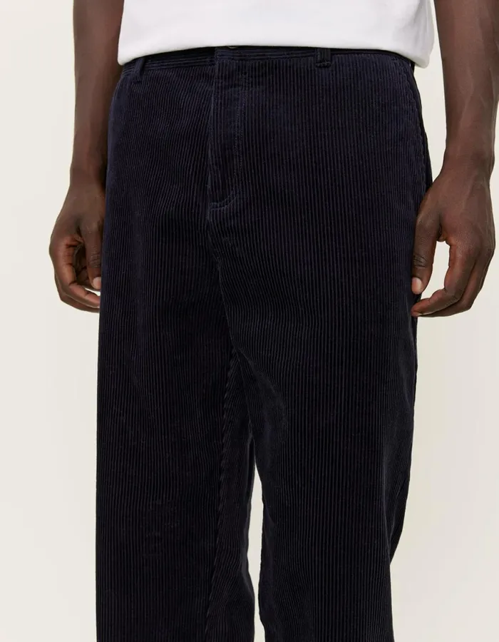 Pants Men Les Deux Kody Heavy Corduroy Pants 8211 Dark Navy
