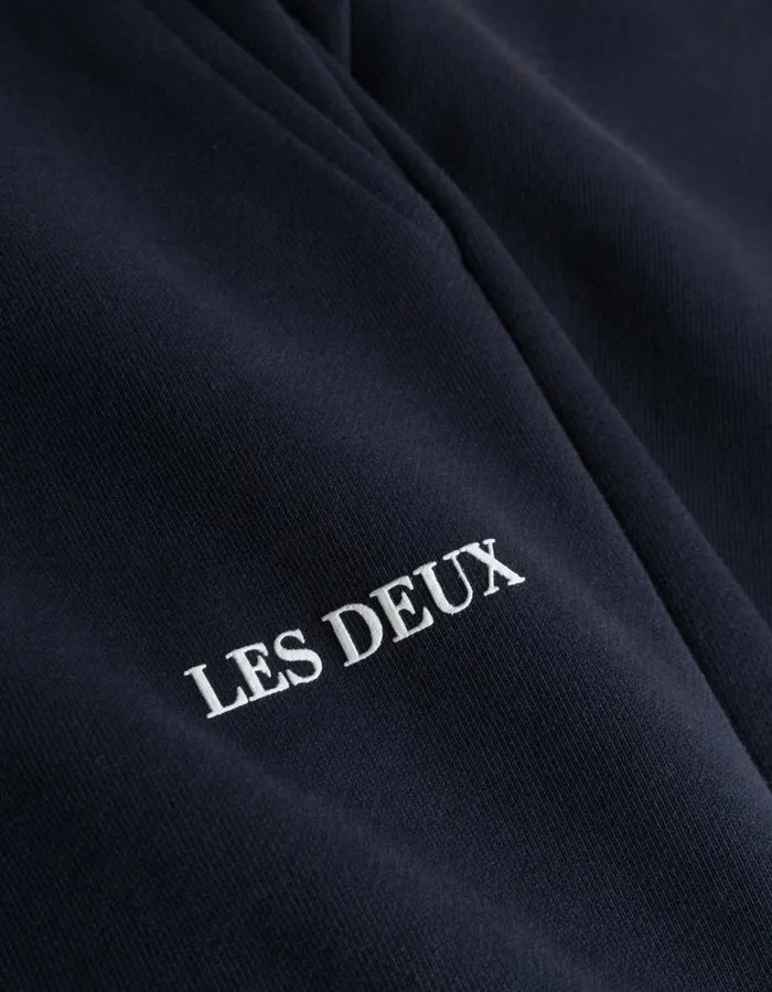 Pants Men Les Deux Lens Sweatpants 8211 Dark NavyWhite