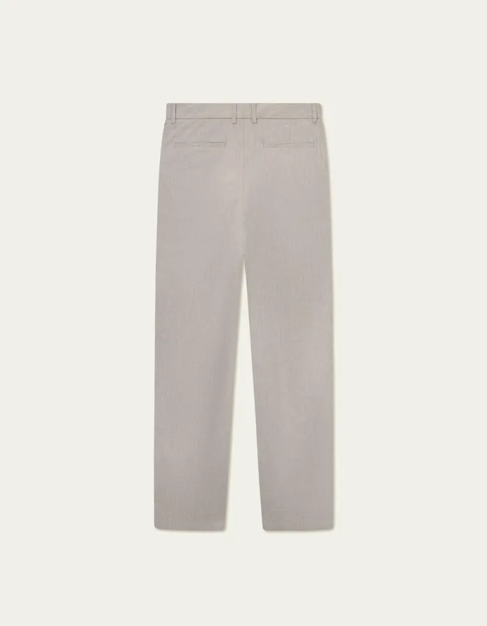 Pants Men Les Deux Reece Pleated Slub Suit Pants 8211 Light Sand