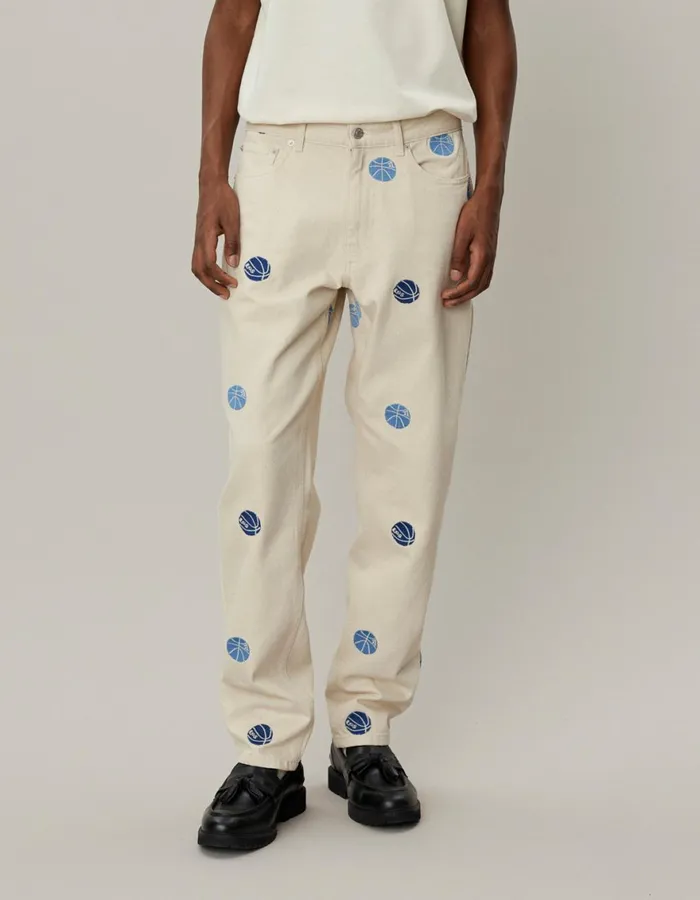 Pants Men Les Deux Ryder AOE Pants 8211 Ivory