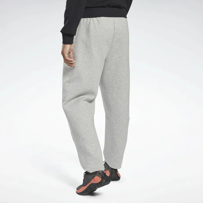 Pants Mens Reebok DreamBlend Cotton Track Pants Medium Grey Heather