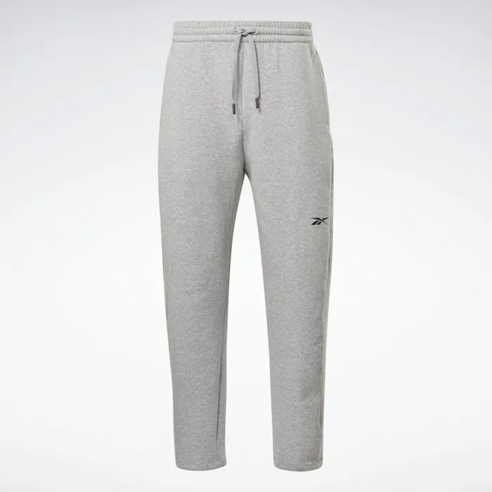 Pants Mens Reebok DreamBlend Cotton Track Pants Medium Grey Heather