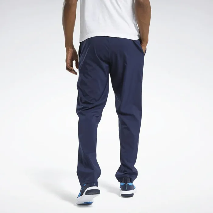 Pants Mens Reebok Training Essentials Woven Unlined Pants Vector Navy