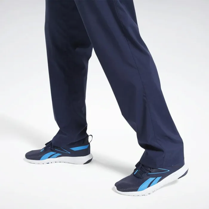 Pants Mens Reebok Training Essentials Woven Unlined Pants Vector Navy