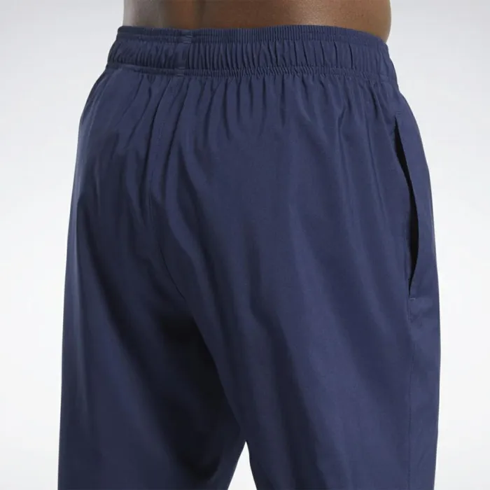 Pants Mens Reebok Training Essentials Woven Unlined Pants Vector Navy