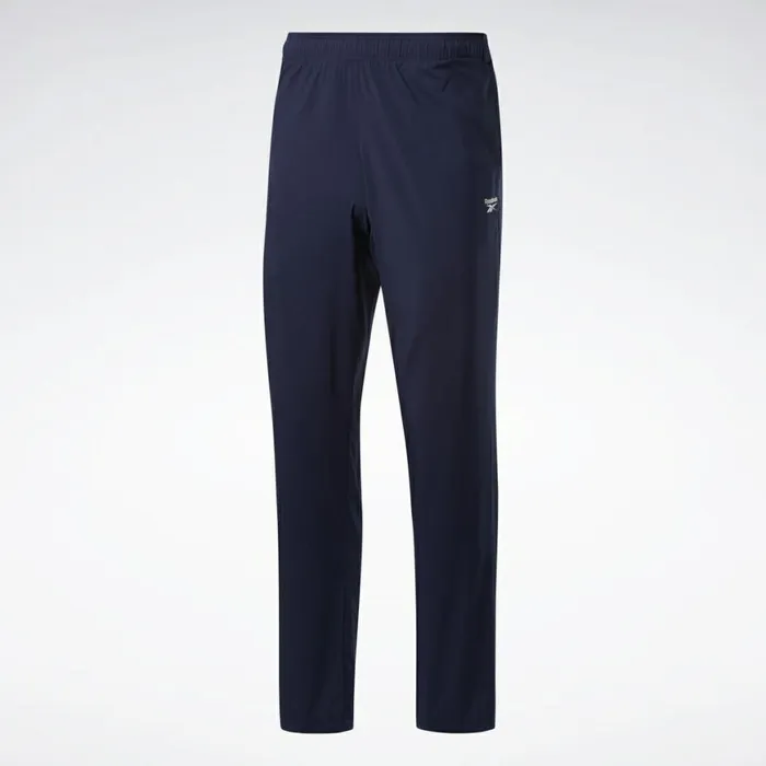 Pants Mens Reebok Training Essentials Woven Unlined Pants Vector Navy