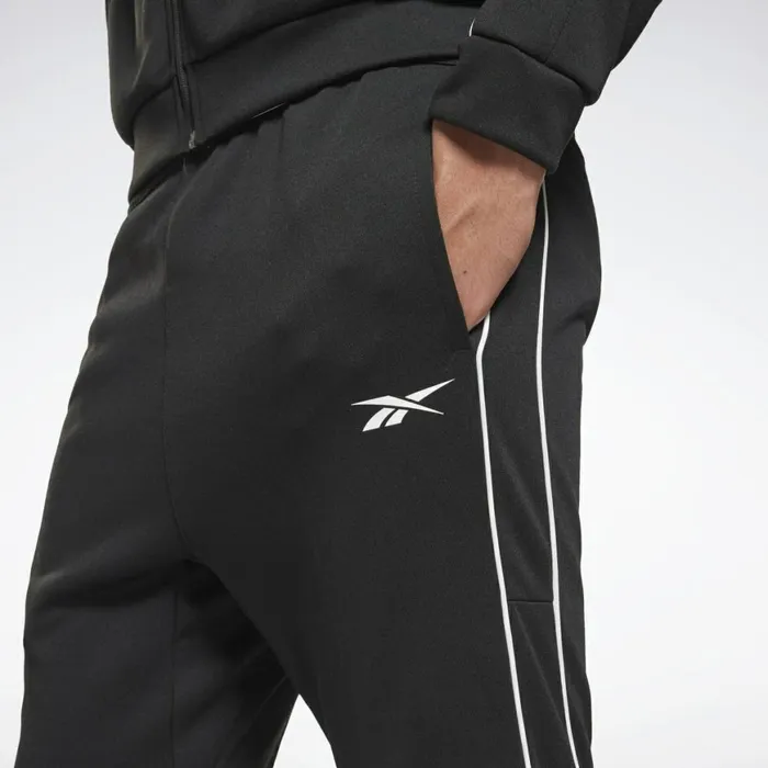 Pants Mens Reebok Workout Ready Doubleknit Pants Black
