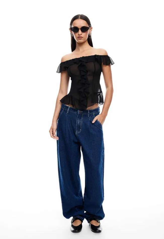 Pants Women Lioness Fashion ON MY WAY DENIM JEAN Blue Denim Pants Women Lioness Fashion ON MY WAY DENIM JEAN Blue Denim