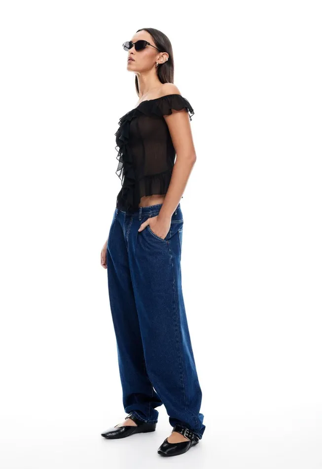 Pants Women Lioness Fashion ON MY WAY DENIM JEAN Blue Denim Pants Women Lioness Fashion ON MY WAY DENIM JEAN Blue Denim