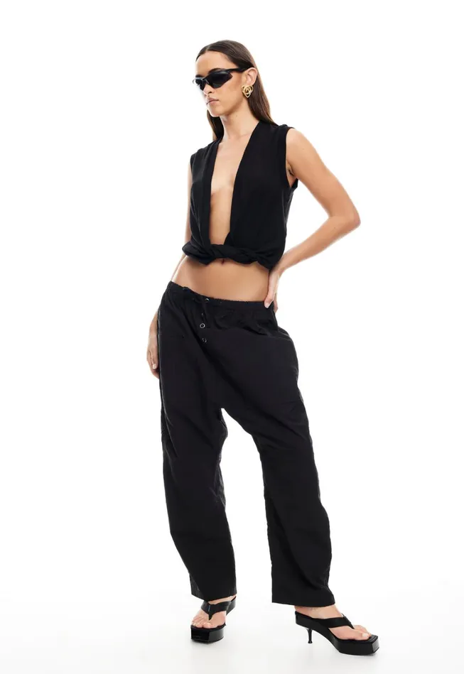 Pants Women Lioness Fashion PARSONS CARGO Onyx Pants Women Lioness Fashion PARSONS CARGO Onyx