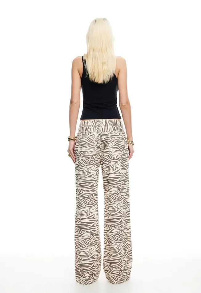 Pants Women Lioness Fashion TOP MODEL JEAN Zebra Pants Women Lioness Fashion TOP MODEL JEAN Zebra