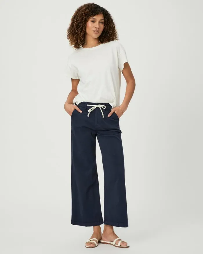 Pants Women PAIGE Carly 8211 Vintage Navy Seascape