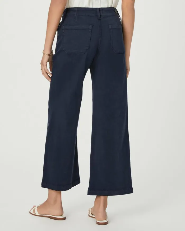 Pants Women PAIGE Carly 8211 Vintage Navy Seascape Pants Women PAIGE Carly 8211 Vintage Navy Seascape