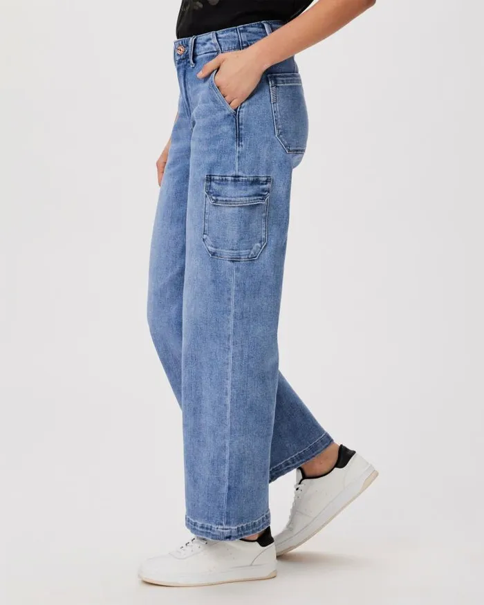 Pants Women PAIGE Carly Cargo Wide Leg Pant 8211 Austyn Pants Women PAIGE Carly Cargo Wide Leg Pant 8211 Austyn