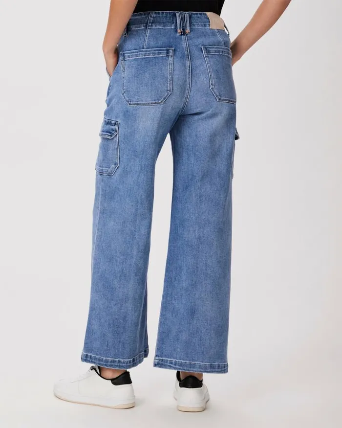 Pants Women PAIGE Carly Cargo Wide Leg Pant 8211 Austyn Pants Women PAIGE Carly Cargo Wide Leg Pant 8211 Austyn