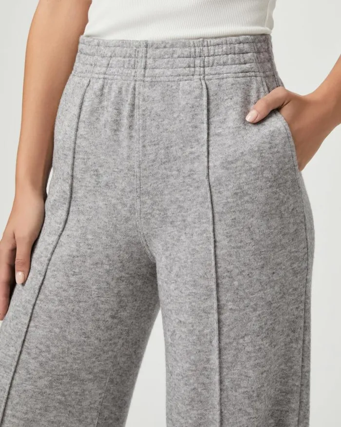Pants Women PAIGE Harper Wide Leg Pant 8211 Heather Grey Pants Women PAIGE Harper Wide Leg Pant 8211 Heather Grey