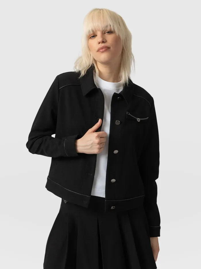 Petra Jacket 8211 Black Black Women Saint And Sofia Coats and Jackets