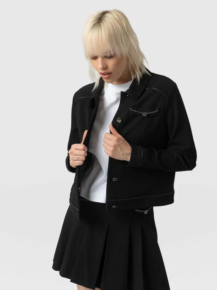 Petra Jacket 8211 Black Black Women Saint And Sofia Coats and Jackets