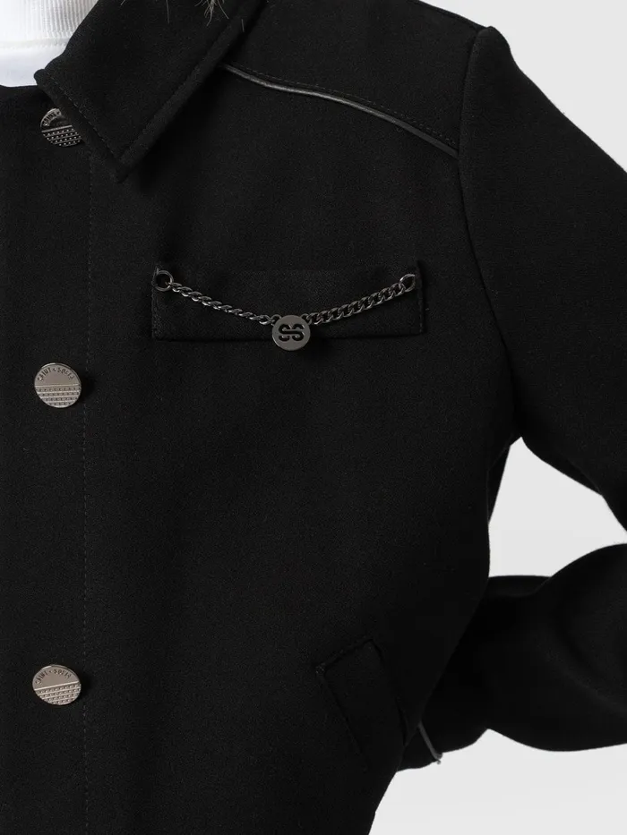 Petra Jacket 8211 Black Black Women Saint And Sofia Coats and Jackets