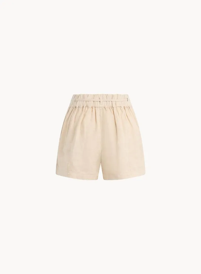 Pintuck Short Samba Tan Women Bella Dahl Shorts