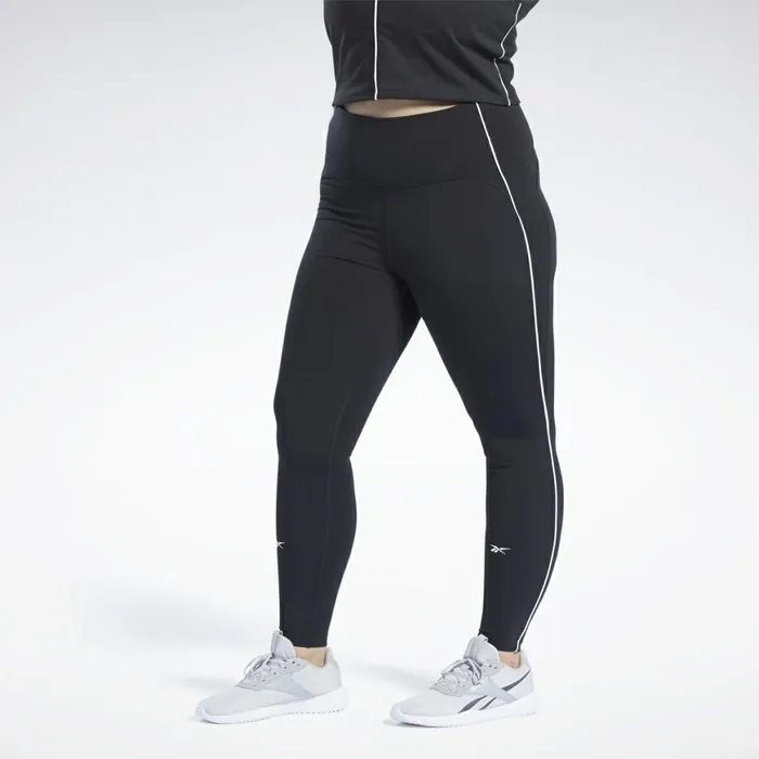 Plus Size 1X4X Womens Reebok Studio Lux Perform Leggings Black