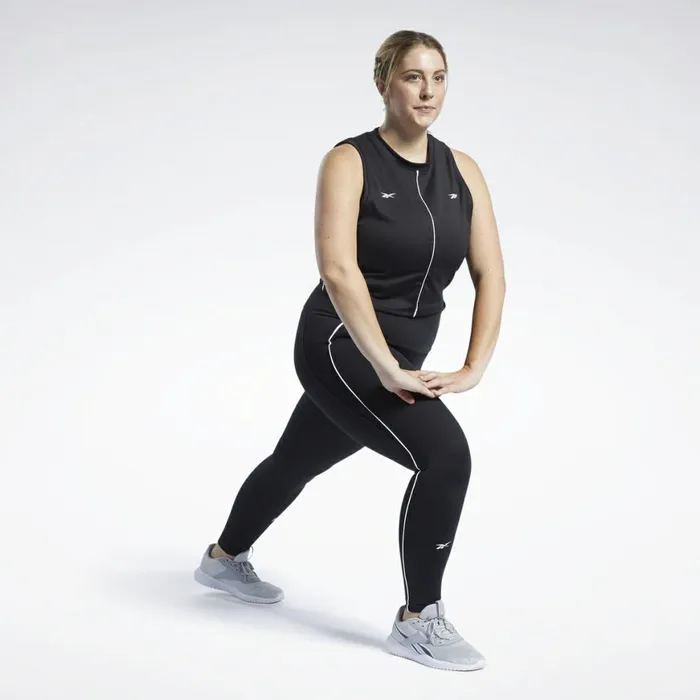 Plus Size 1X4X Womens Reebok Studio Lux Perform Leggings Black