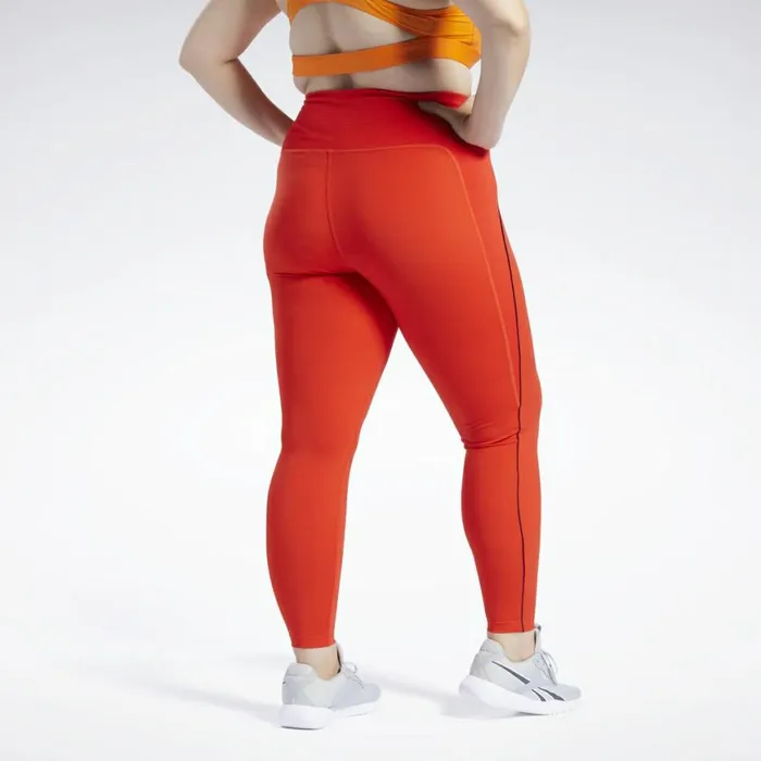 Plus Size 1X4X Womens Reebok Studio Lux Perform Leggings Instinct Red