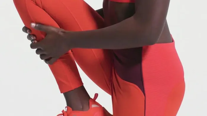 Plus Size 1X4X Womens Reebok Studio Lux Perform Leggings Instinct Red