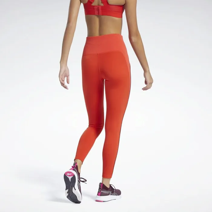 Plus Size 1X4X Womens Reebok Studio Lux Perform Leggings Instinct Red