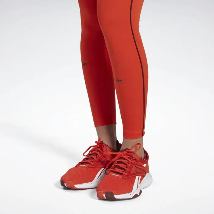 Plus Size 1X4X Womens Reebok Studio Lux Perform Leggings Instinct Red