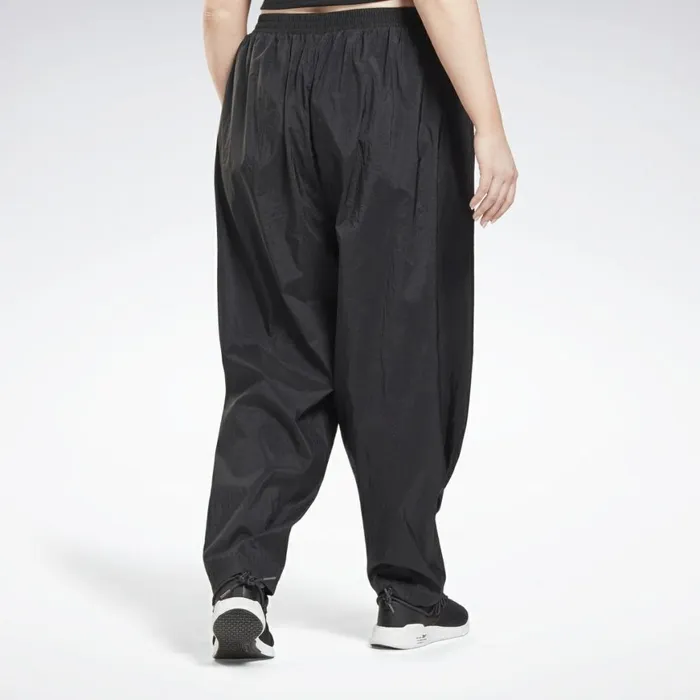 Plus Size 1X4X Womens Reebok Studio Shiny Woven Pants Plus Size Black